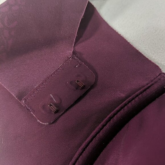 Victoria's Secret 34DD Bra Plum Purple Gold V Underwire Unpadded T-shirt - Picture 12 of 14